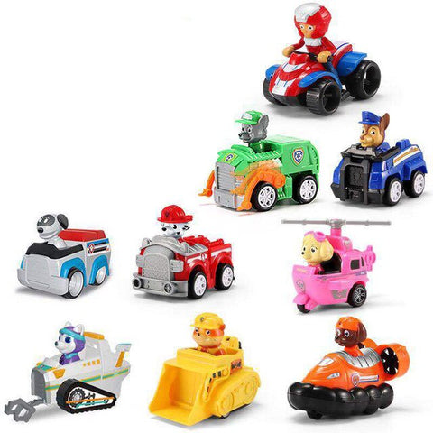 Paw Patrol Bus Lookout Tower with Music Deformation Patrulla Canina Psi Patrol Car Action Figures Toys for Children Gifts D67