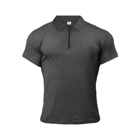 Muscleguys Man Fashion Polo Shirt Casual Fashion Plain Color Short Sleeve High Quality Slim Polo Shirt Men Fitness Polo homme