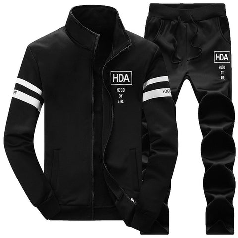 BOLUBAO Tracksuits Men Sweatshirt Sporting Sets Winter Jacket + Pants Casual Clothing Men's Track Suit Sportswear Coat