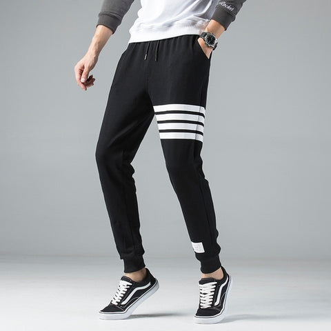 2019 Autumn New Men's Casual Sweatpants Solid High Street Trousers Men Joggers Oversize Brand High Quality Men's Pants 4XL