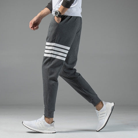 2019 Autumn New Men's Casual Sweatpants Solid High Street Trousers Men Joggers Oversize Brand High Quality Men's Pants 4XL