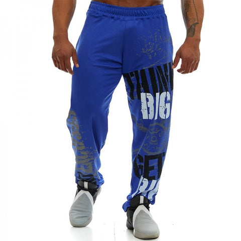 2020 New Running Jogging Pants Men Cotton Soft Bodybuilding Joggers Sweatpants Harem Long Trousers  Fitness Sport Training Pants