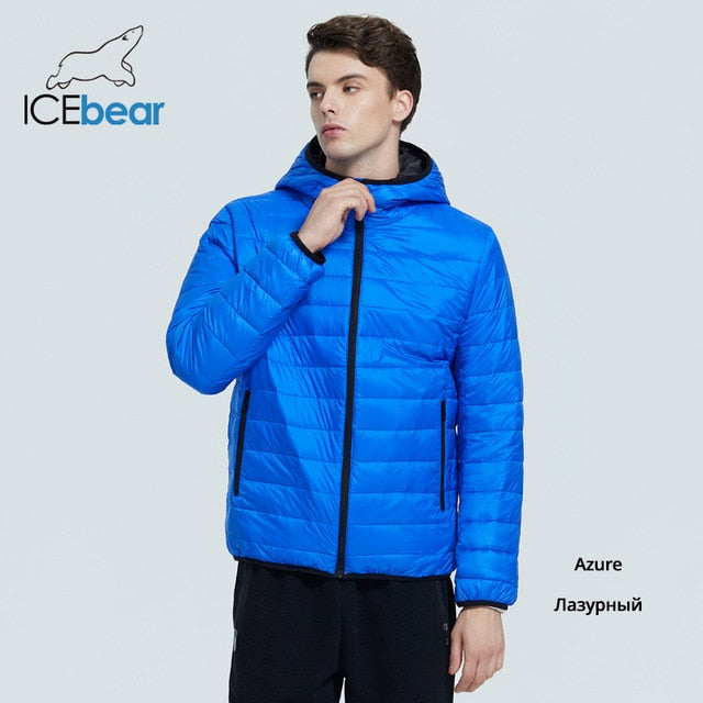 ICEbear 2020 New lightweight men's down coat stylish casual men jacket male hooded apparel  brand men clothing MWY19998D