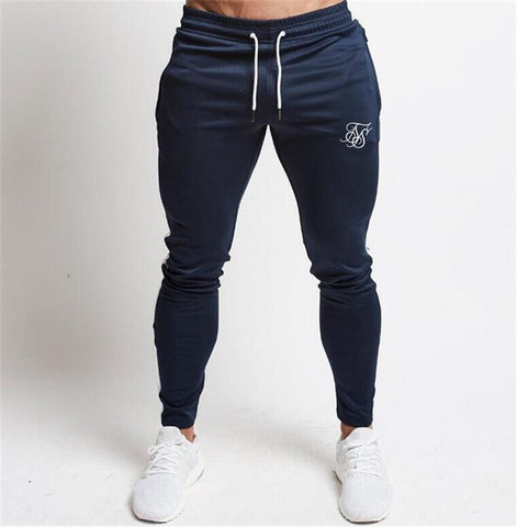 Men's high-quality Sik Silk brand polyester trousers fitness casual trousers daily training fitness casual sports jogging pants