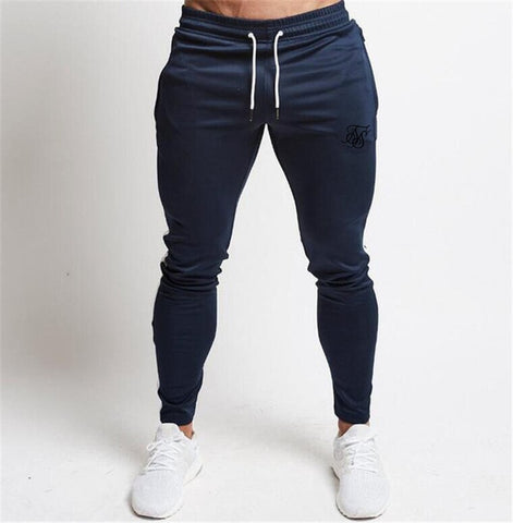 Men's high-quality Sik Silk brand polyester trousers fitness casual trousers daily training fitness casual sports jogging pants