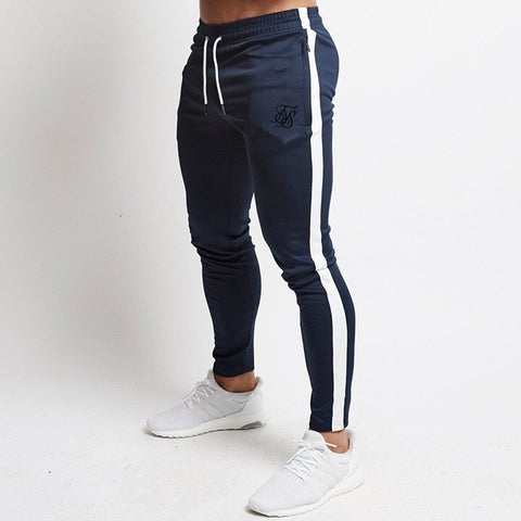 Men's high-quality Sik Silk brand polyester trousers fitness casual trousers daily training fitness casual sports jogging pants