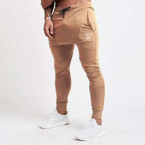 Men's high-quality Sik Silk brand polyester trousers fitness casual trousers daily training fitness casual sports jogging pants