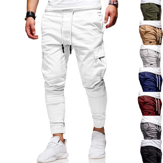 Men Pants thin New Fashion Casual  Jogger Pants  Fitness Bodybuilding Gyms Pants Sweatpants Trousers