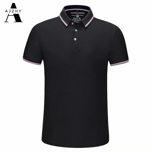 Casual Polo Shirt Men Fashion Solid Summer Brands Polo Shirts Women Breathable Golf Jersey Sports Polos Cotton 65% Polyester 35%