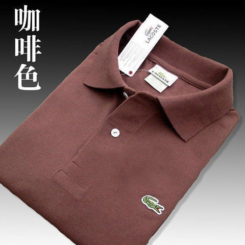 Men Summer Polo Shirt Brand Fashion Cotton Short Sleeve Polo Crocodile Shirts Male Solid Jersey Breathable Tops Tees