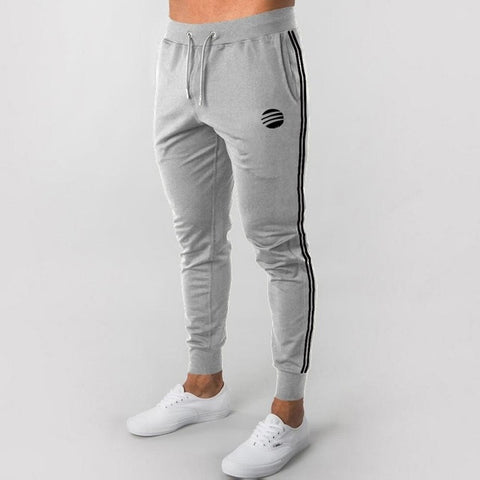 Men Jogger Pants New Fashion Sweatpants Men Fitness Bodybuilding Gyms Pants Male Runners Clothing Autumn Casual stripe Trousers