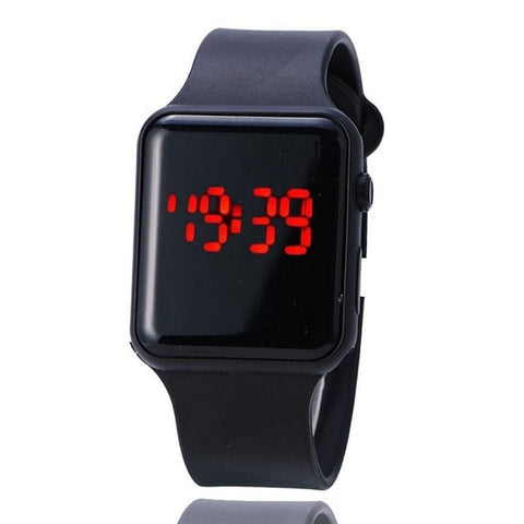 LED Colorful Electronic Watches Watches Sports Band Strap Replacement Men Watches relogio masculino