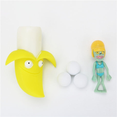 Plants vs Zombies Peashooter PVC Action Figure Model Toy Gifts Toys For Children High Quality  In OPP Bag