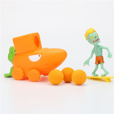 Plants vs Zombies Peashooter PVC Action Figure Model Toy Gifts Toys For Children High Quality  In OPP Bag