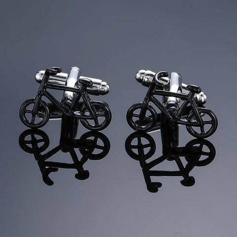 Factory direct sales motorcycles bicycles racing cars cufflinks Animal modeling men's French shirts cuff links wholesale