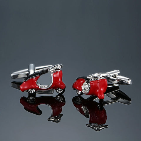 Factory direct sales motorcycles bicycles racing cars cufflinks Animal modeling men's French shirts cuff links wholesale