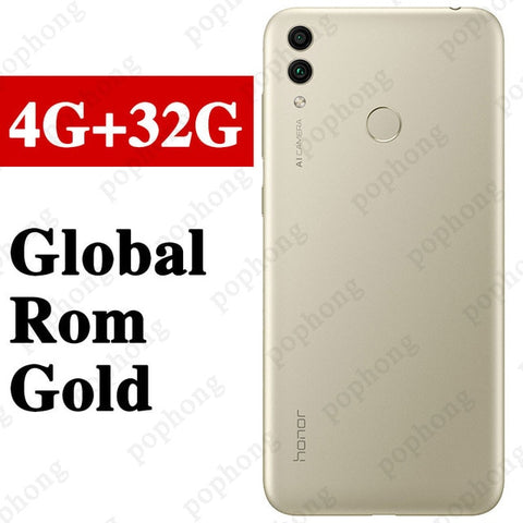 Global Firmware Huawei Honor 8C Octa Core Smartphone 6.26''Full Screen HD+1520x720 Qual-comm  4000Mah 3 Cards VoLTE