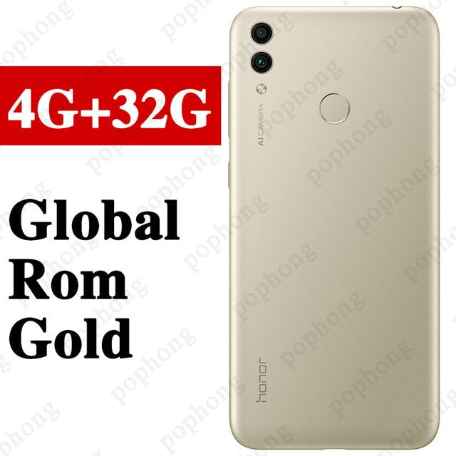 Global Firmware Huawei Honor 8C Octa Core Smartphone 6.26''Full Screen HD+1520x720 Qual-comm  4000Mah 3 Cards VoLTE