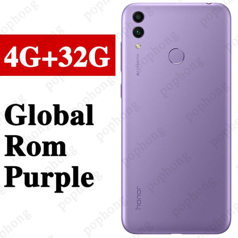 Global Firmware Huawei Honor 8C Octa Core Smartphone 6.26''Full Screen HD+1520x720 Qual-comm  4000Mah 3 Cards VoLTE