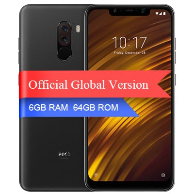 Global Version Xiaomi POCOPHONE F1 POCO F1 6GB 64GB Snapdragon 845 6.18