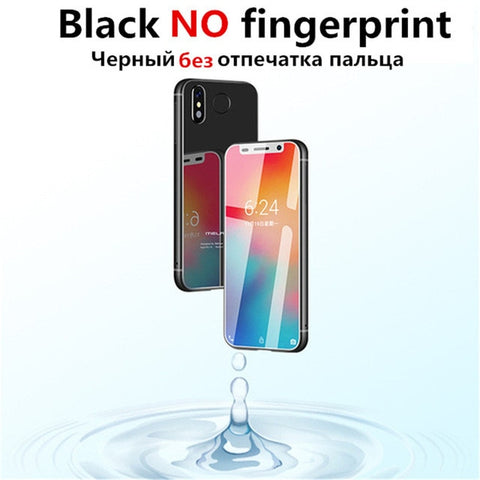 Super Mini Smartphone Melrose 2019 Ultra Slim 3.4'' MTK6739V 1GB 8GB Android 8.1 Fingerprint ID 5MP 4G Mobile Phone PK S9 Plus