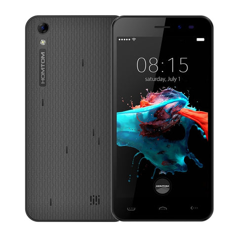 Original HOMTOM HT16 Smartphone 3G WCDMA Android 6.0 Quad Core MTK6580 5.0