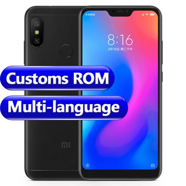 Xiaomi Redmi 6 Pro 4GB 64GB Telephone Snapdragon 625 Octa Core 5.84