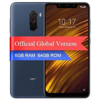 Global Version Xiaomi POCOPHONE F1 POCO F1 6GB 64GB Snapdragon 845 6.18