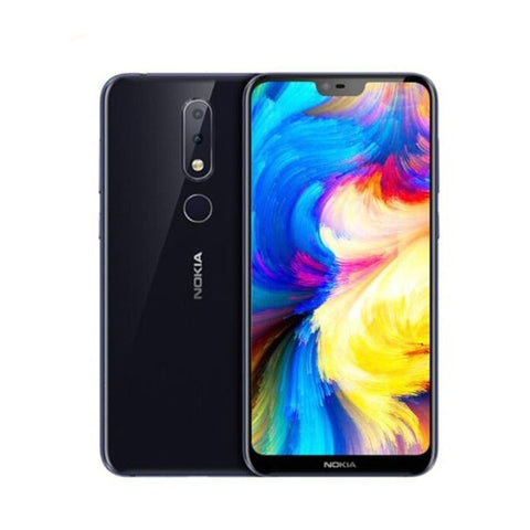 Nokia X6 Android Mobile Phone 5.8 inch 18:9 FHD+ Snapdragon 636 Octa Core 3060mAh 16.0MP+5.0MP Camera Fingerprint ID Smartphone