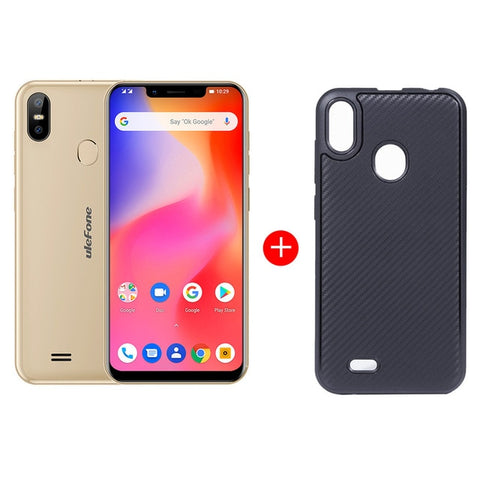 Ulefone S10 Pro Mobile Phone Android 8.1 5.7 inch 19:9 MT6739 Quad Core 2GB RAM 16GB ROM 13MP+5MP Face Unlock 4G Smartphone