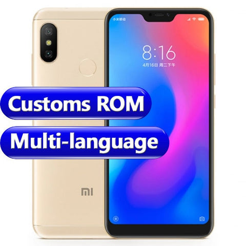 Xiaomi Redmi 6 Pro 4GB 64GB Telephone Snapdragon 625 Octa Core 5.84