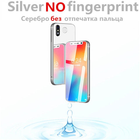 Super Mini Smartphone Melrose 2019 Ultra Slim 3.4'' MTK6739V 1GB 8GB Android 8.1 Fingerprint ID 5MP 4G Mobile Phone PK S9 Plus