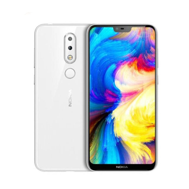 Nokia X6 Android Mobile Phone 5.8 inch 18:9 FHD+ Snapdragon 636 Octa Core 3060mAh 16.0MP+5.0MP Camera Fingerprint ID Smartphone