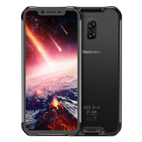 Original IP68 Waterproof Rugged Smartphone Blackview BV9600 Pro 6GB+128GB Android 8.1 19:9 FHD AMOLED Shockproof 4G Mobile Phone