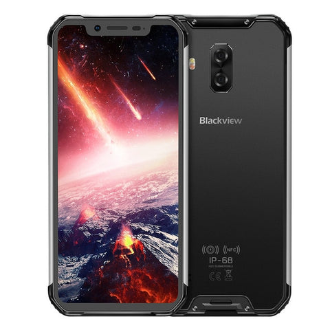 Original IP68 Waterproof Rugged Smartphone Blackview BV9600 Pro 6GB+128GB Android 8.1 19:9 FHD AMOLED Shockproof 4G Mobile Phone